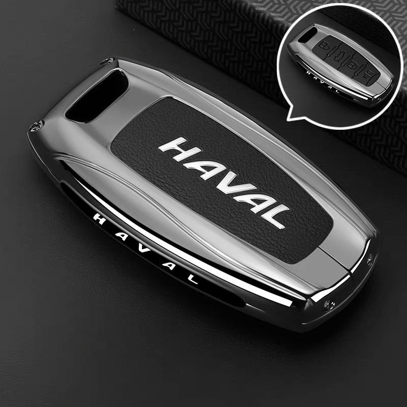 Compatible Key Case for Great Wall Haval H6, Big Dog, H5 Menglong, H9, M6 Xiaolong, Divine Beast, F7 Car models