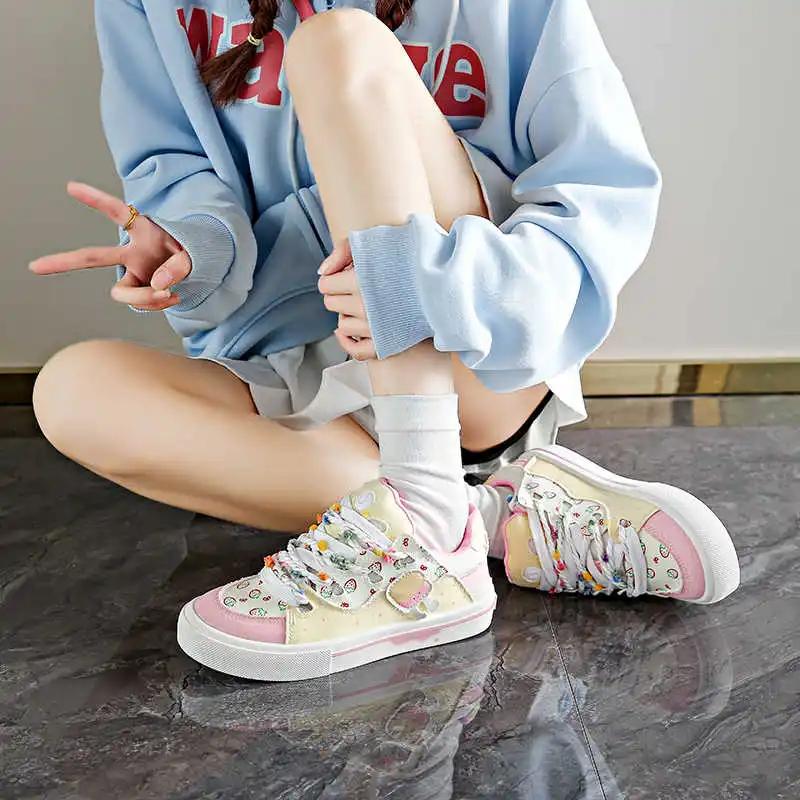 Parkside Laced Shoes With Heel For Women Dress Womens Footwear Low Heels For Women Sneakers Sport Trending Snaeker Nice