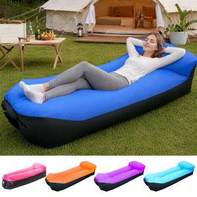 Aufblasbares Luftsofa für den Außenbereich, tragbare faltbare aufblasbare Couch, auslaufsicherer ergonomischer Luft-Liegestuhl für den Außenbereich, Strand, Wandern, Picknicks