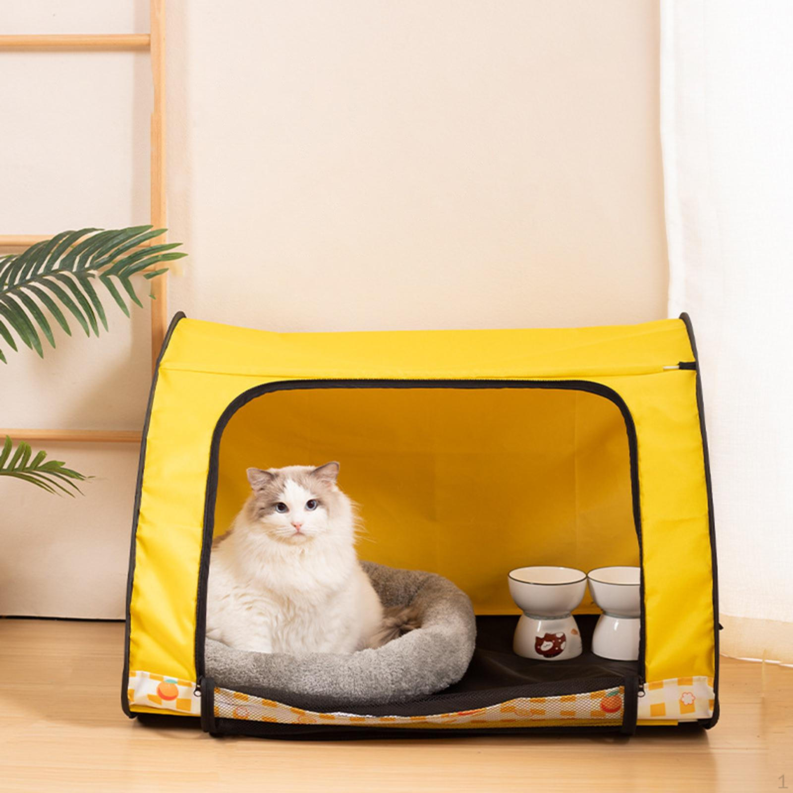 

Складная палатка для кошек, складной манеж для домашних животных, закрытый съемный ящик для дома L