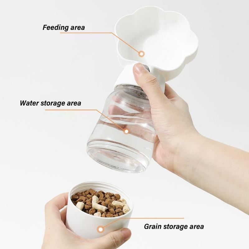 Dog Water Bottle Water Dispenser Drinking Bowl for Outdoor Walking Travel Drinking Bottle Water Container