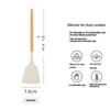 3psc set of silicone spatulas and spoons for household high-temperature cooking cooking spatulas and kitchen utensils tool set