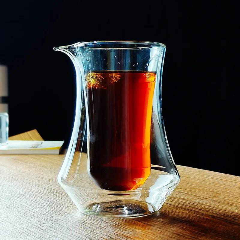 Double Wall Glass Espresso Coffee Mug Transparent High Borosilicate Glass Tea Latte Wine Cup Bar Barista Cafe Accessori