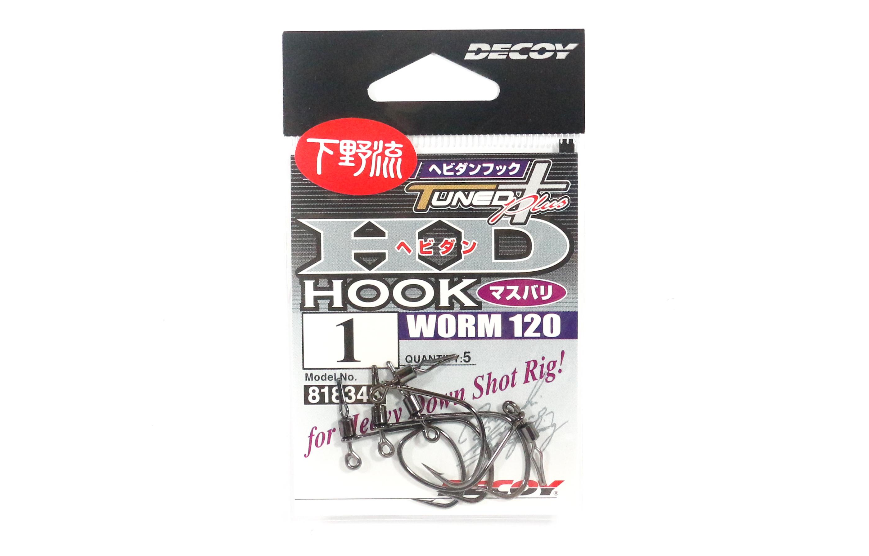 

Decoy Worm 120HD Тяжелый удар вниз Размер 1 (8343)