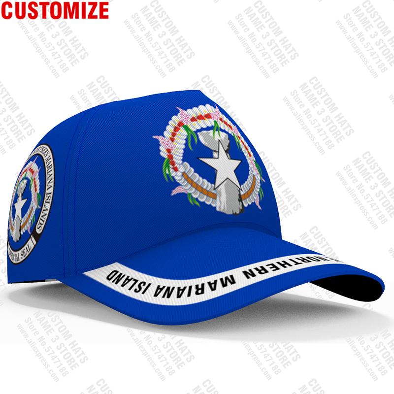 Northern Mariana Island Baseball Cap Free 3D Custom Made Name Team Game Logo Mp Hat Mnp Travel Fishing Cnmi Island Flag Headgear