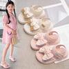 Girls Sandals Summer Popular Children's Pink Princess Shoes New Girl Classmate Baby Soft-soled Beach Shoes
