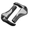 Archnote Bicycle Cross Bike/Mountain Bike Ergonomic Handlebar Grips, MTB, Cow Horn Rubber, 22.2mm, Black