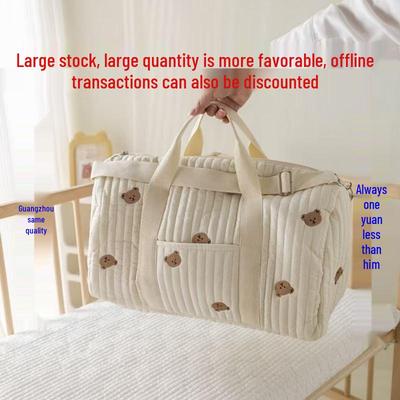Borsa da Viaggio Coreana a Borsa Boston Crossbody di Grande Capacità per Mamma