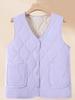 Women's Thickened Cape Vest for Autumn/Winter 2025 - Stylish and Warm for Middle-Aged and Elderly