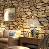 Brick Wallpaper Roll Rustic Vintage Papel De Parede Vinyl PVC Retro Industrial Loft Wall Washable Home Decor