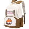 Cute Printed Backpack Teenager Student Girl Boy Knapsack Large Capacity Waterproof Casual Bag Coin Purse Women Laptop Bag Mochila