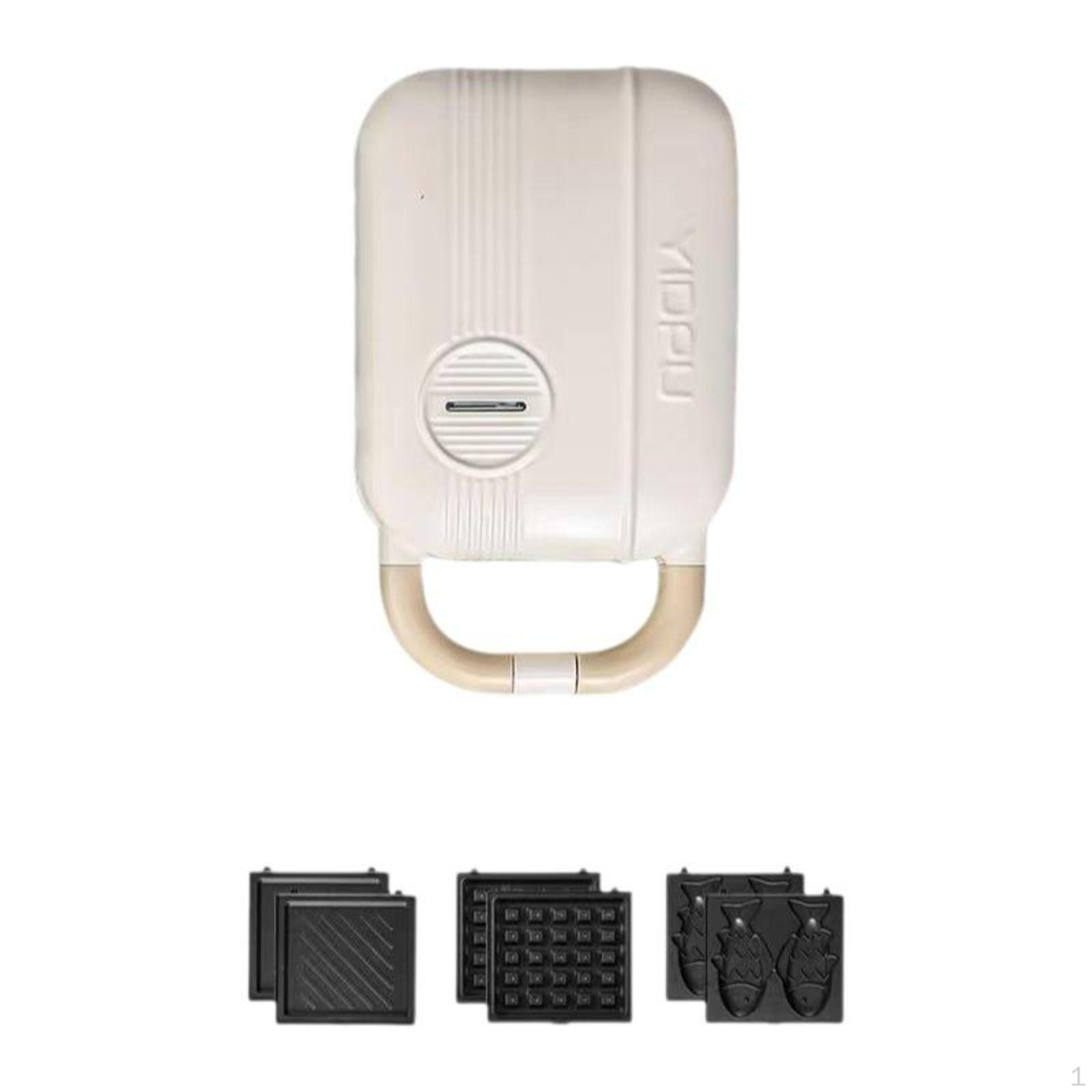 4in1 Breakfast Sandwich designer, NonStick Griddle