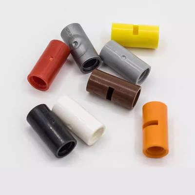 10PCS 62462 75535 Pin Connector Building Blocks Round 2L With Slot Joiner Educational Particle Toys Children Birthday Gifts