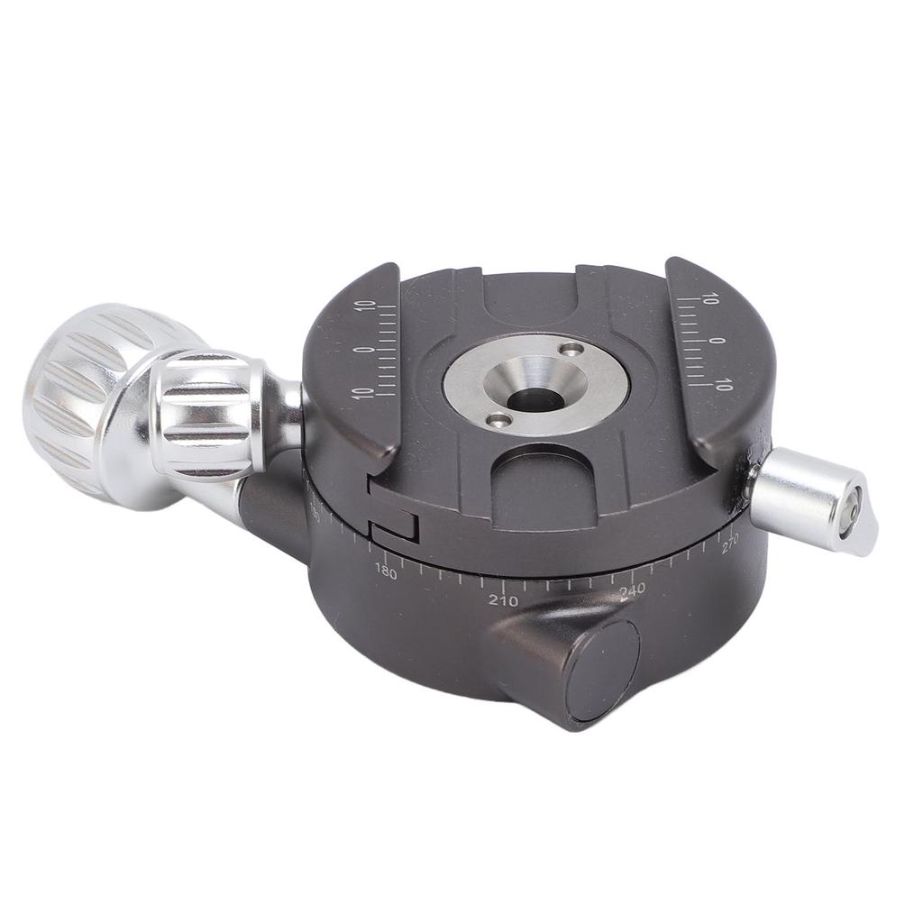 Panorama-Klemme mit Wasserwaage, Universal, Aluminiumlegierung, 360 Grad Drehung, Panorama-Aufnahmeklemme für Arca 3/8
