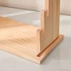 Tiered Stepped Wood Jewelry Holder Rack For Bracelet Necklace Storage Wooden Construction Wrist Accessories Holder
