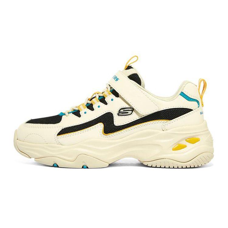 Skechers DLites Series Casual Shoes Kids sneaker Light-Yellow 406116L-NTMT 35