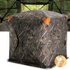 Hunting Blind 270° See Through Ground Blind One-Way Mesh for 2-3 Person