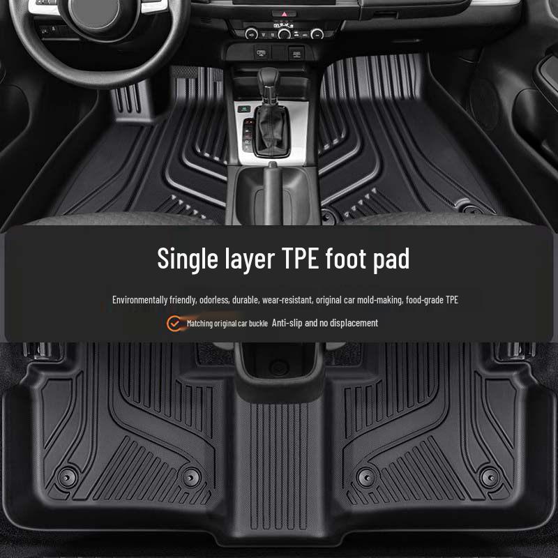 TPE Car Floor Mats for Buick LaCrosse 09-25 Models - Double Layer, Half-Surround, Luxury Starry Sky Design. Buick LaCrosse 2016-2022