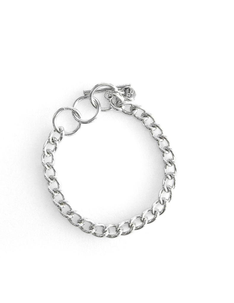 Sundaydiscoclub Bold Chain Bracelet Silver