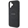 Guess Guhmp16Spsapsmek Iphone 166.1 Czarny/Black Hardcase Saffiano Peony Classic Logo Magsafe