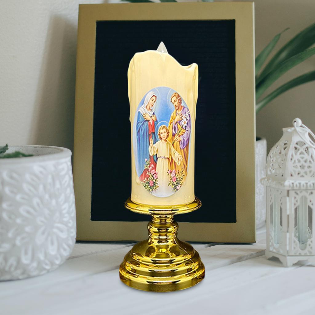 Candle Lamp Electronic Component LED Decor Home Decoration LED Candle Lights for Religious Decoration Wedding Porch Larterns