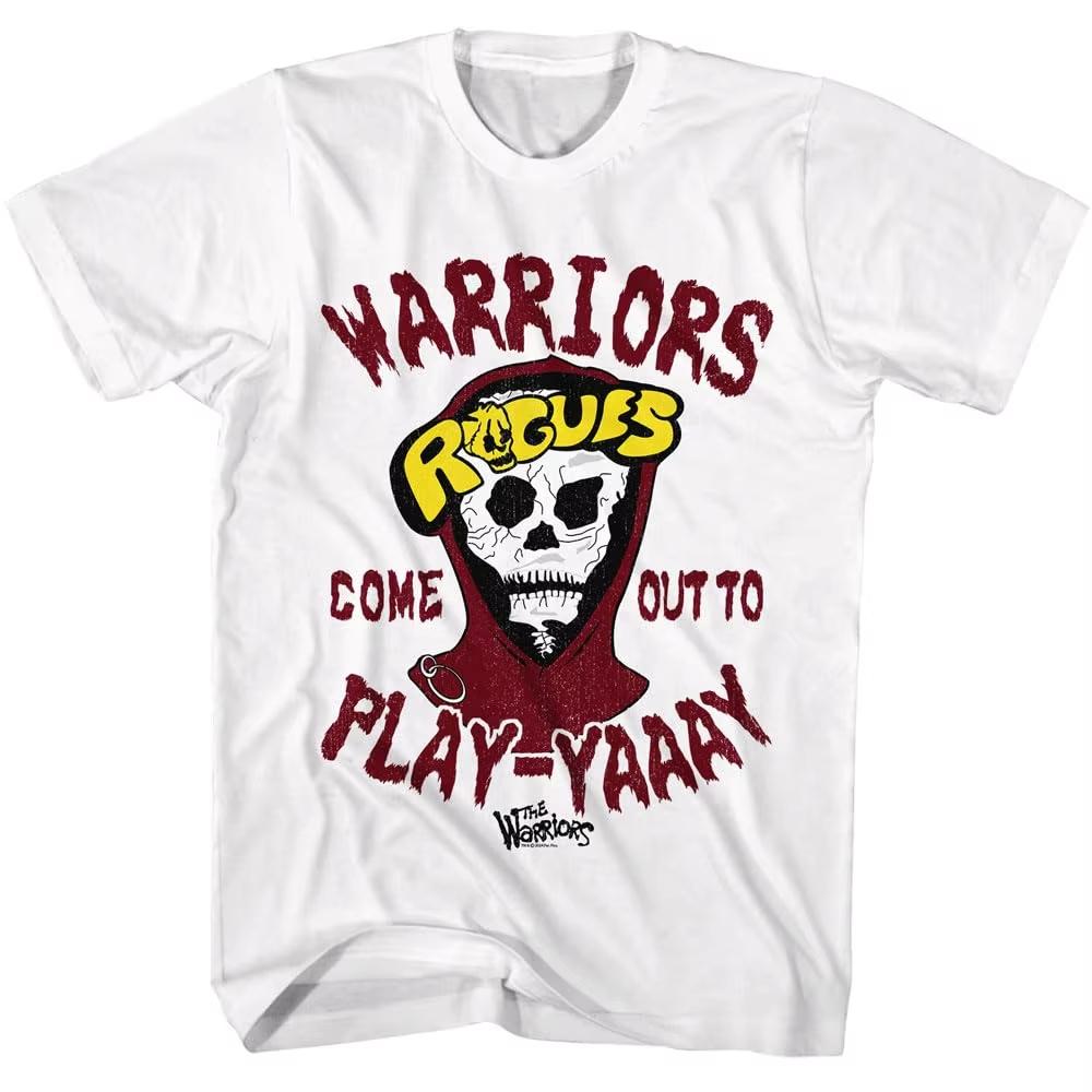 The Warriors Tshirt Unisex Summer Armies Of The Night Gang Movie Graphic Short Sleeve Oversized Unisex Tshirt Cotton Graphic Soft