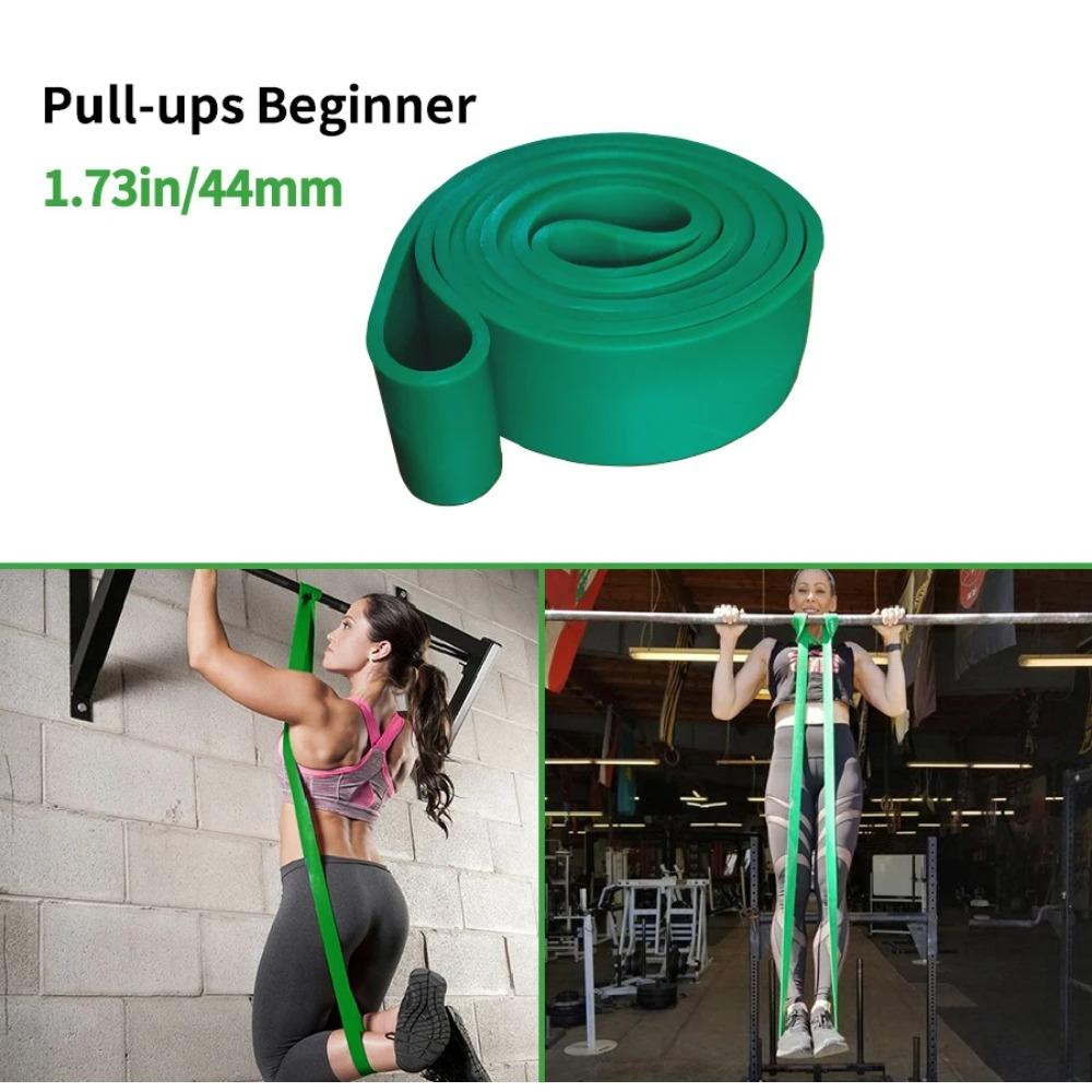 

Сверхмощная латексная лента для упражнений, эластичная лента для занятий спортом, силовая подтягивающая вспомогательная лента для тренировок, пилатеса, оборудование для фитнеса 4.5*44mm