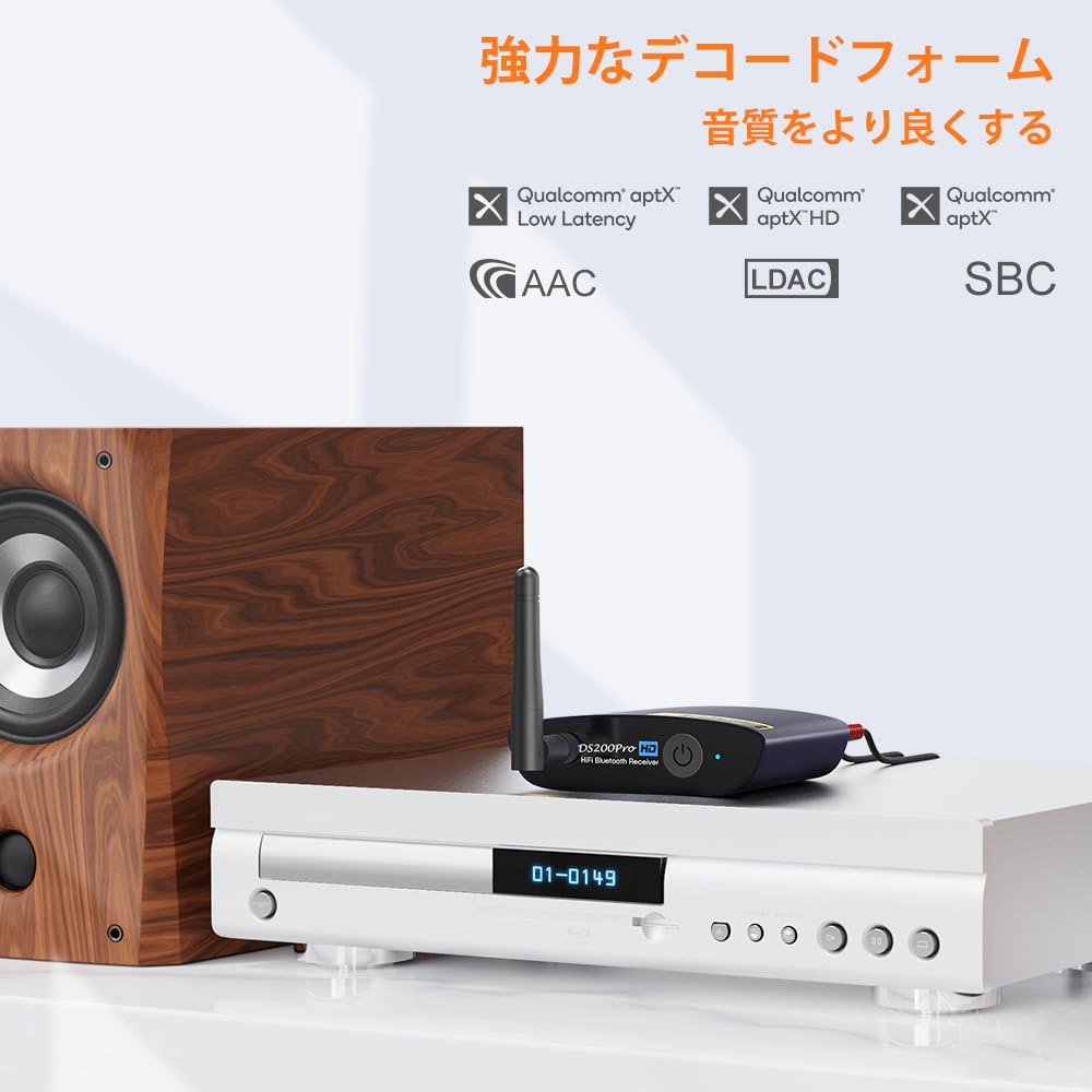 1Mii Bluetooth DAC HiFi Ldac Bluetooth Receiver Bluetooth Audio Receiver DA Converter Output Connect To Receive HIFI Music from Mobile In High