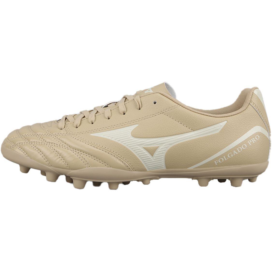 Mizuno Folgado Men AG Soccer Shoes Beige White P1GA239310 42