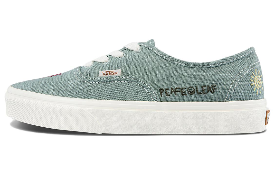 Кеды Vans Authentic Низкие Повседневные Скейтбордические Зеленые Унисекс VN0A5KRDAST 41