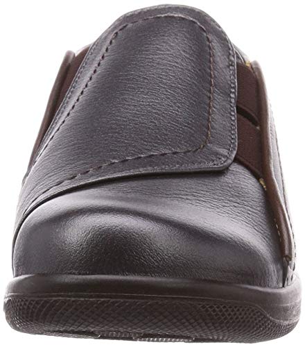 Spors SP2530 Women's Wide Walking Shoes, Medium Gray, 22.5 cm, 3E