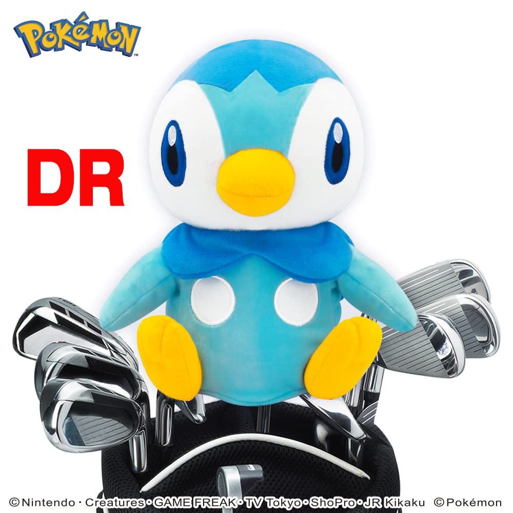 Piplup Driver 460cc Licensed Product Pokémon (DR) Headcover, Compatible,