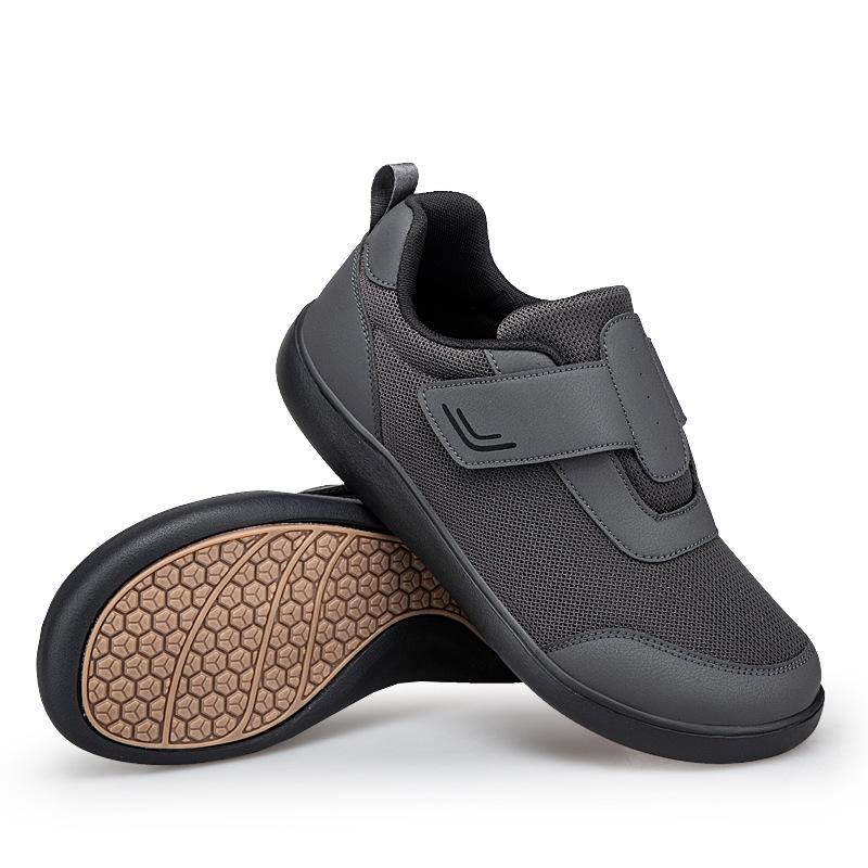 Wide-Toe Lightweight Non-Slip Walking Shoes for Men & Women - Soft Sole Sports Casual Footwear