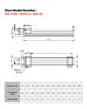 Linear Stage Actuator, 100 mm Effective Stroke, Ball Screw CNC Linear Motion Guide Rail, Double Optical Axis, C7 High-Precision, Bearing Slide Block,
