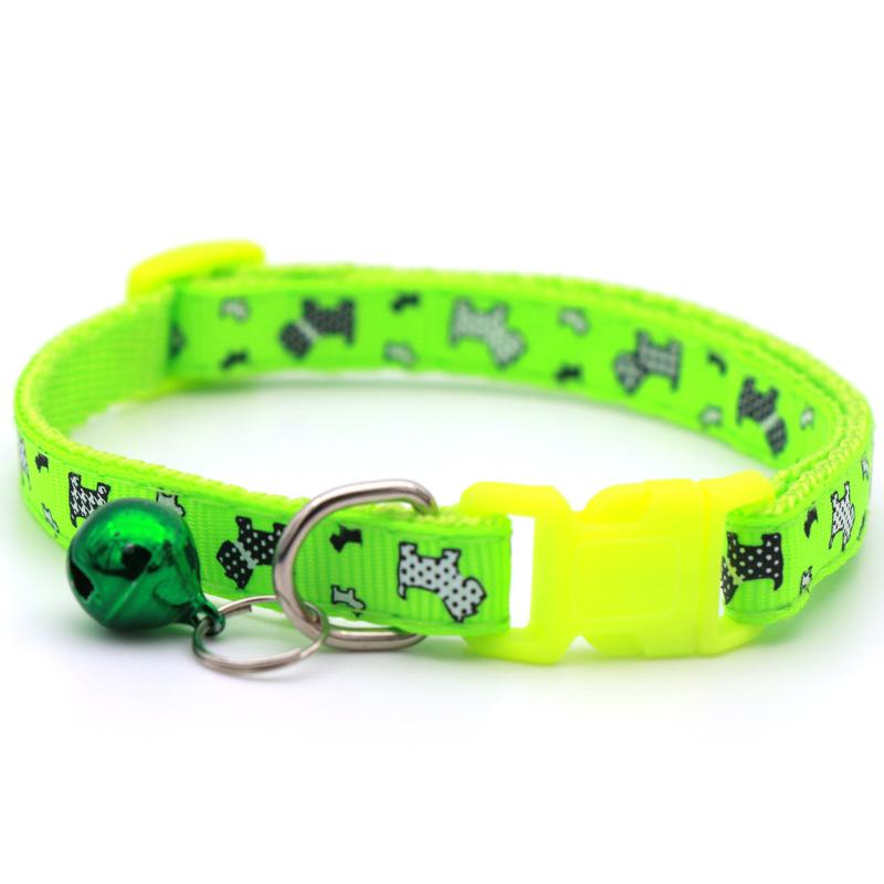 

Домашнее животное Цветная квадратная пряжка Галстук с принтом Щенок Ошейник для питомца Принадлежности для кошек и собак Ошейник для домашней кошки и собаки 1.0CM