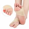 Adjustable Little Toe Separators Anti-Slip Bunion Corrector Pads  Household