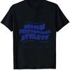 Ricciardo Athlete Graphic T-Shirt Black with Blue Motivational Text Ricciardo Signature Design Breathable Soft Fabric