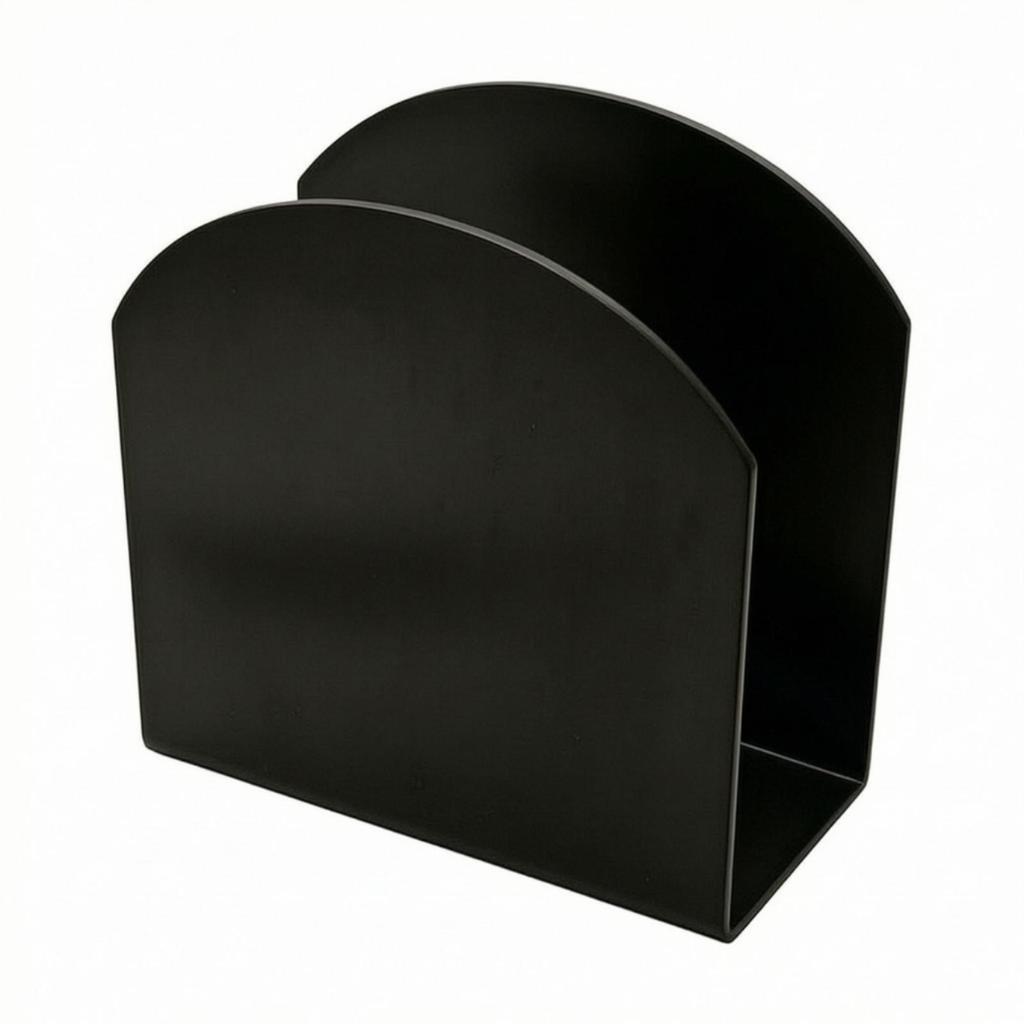 ArchTop Tabletop Napkin Holder Standing Acrylic Lightweight Countertop Organizer for