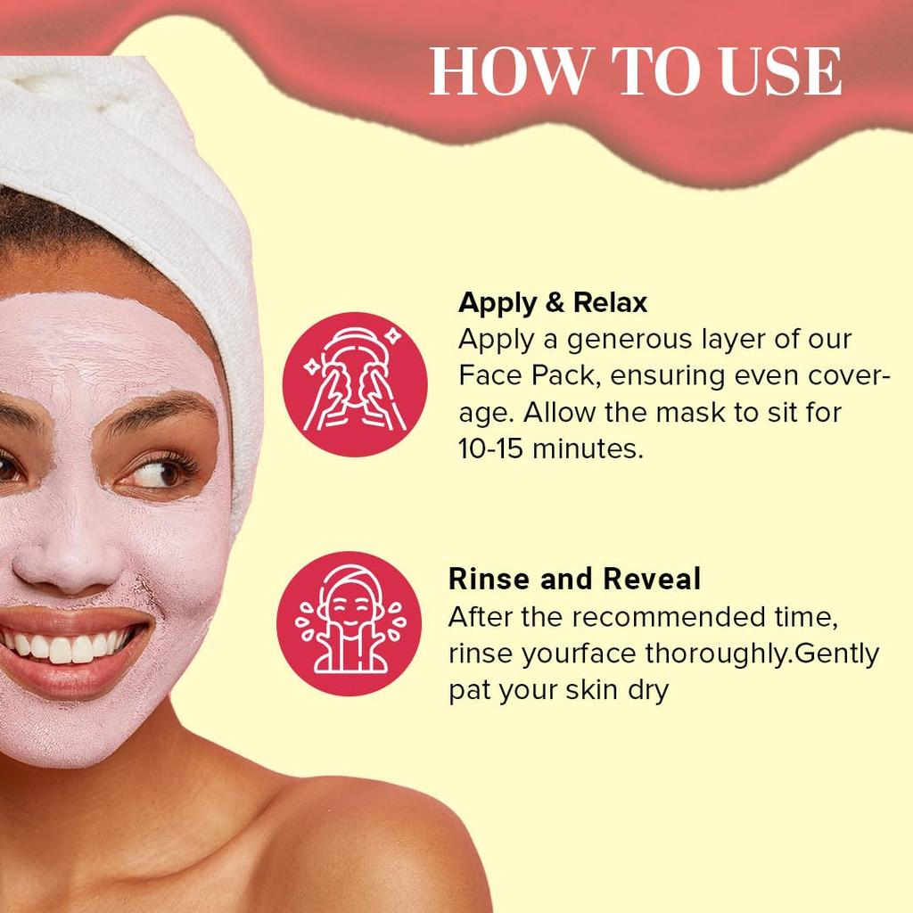 Khadi Natural Fruit Face Pack 100 G Brightening Clay Mask For Glowing Skin Deep Nourishing Weekly Care