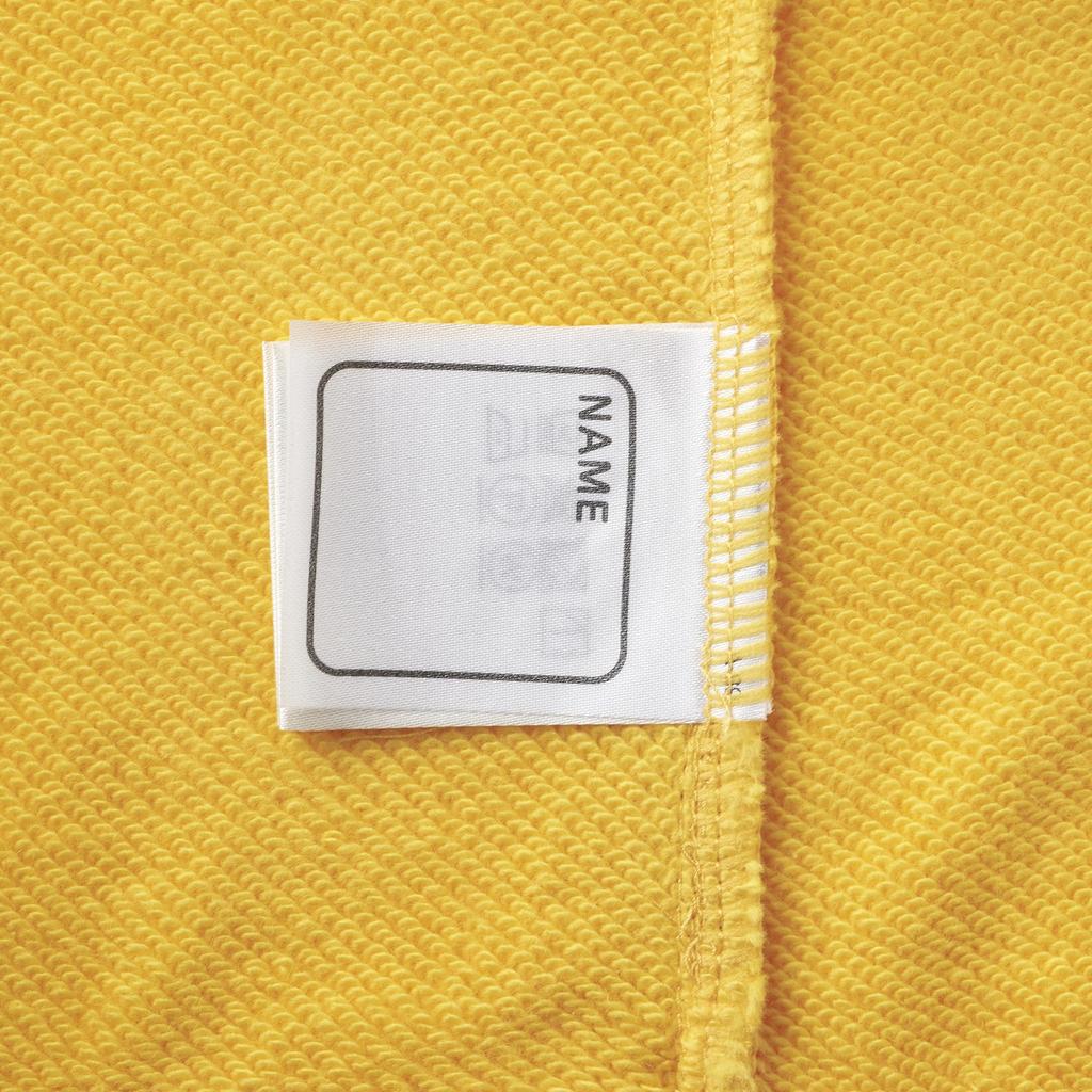 Long One Made in Going to Yellow [MIKI HOUSE] Sweatshirt, Sleeve, Logo, Plain, Point, Japan, Boys, Girls, Babies, Kids, Children's Clothing,
