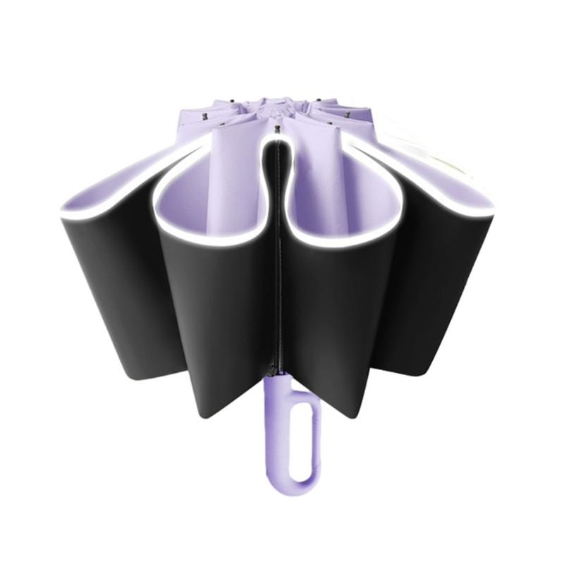 Mini Umbrella Positive/Reverse Gear Strong for Traveling Rainy X3UC