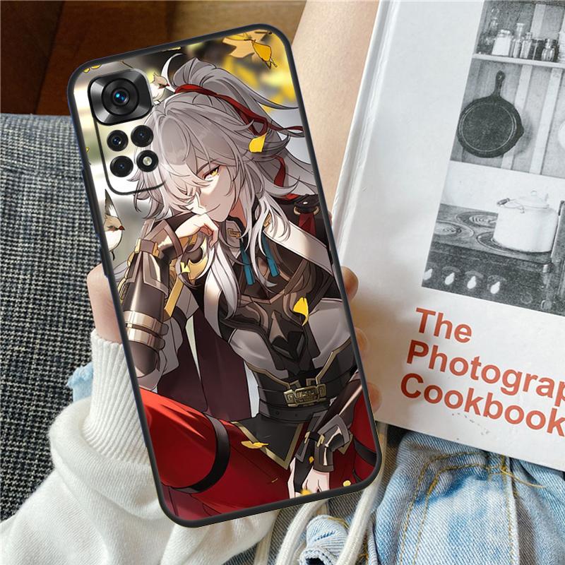 Jing Yuan Honkai Star Rail Case For Xiaomi Redmi Note 12 10 9 11 Pro 9S 10S 11S 12S Cover For Redmi 12 9C 10C 12C 13C