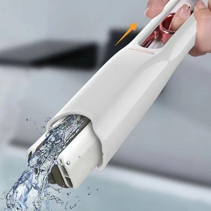 Mini mopy na čištění podlah houba ždímací mop Nářadí pro čištění domácnosti Domácí auto Přenosný stěrač na skleněné obrazovky Mop na pracovní stůl