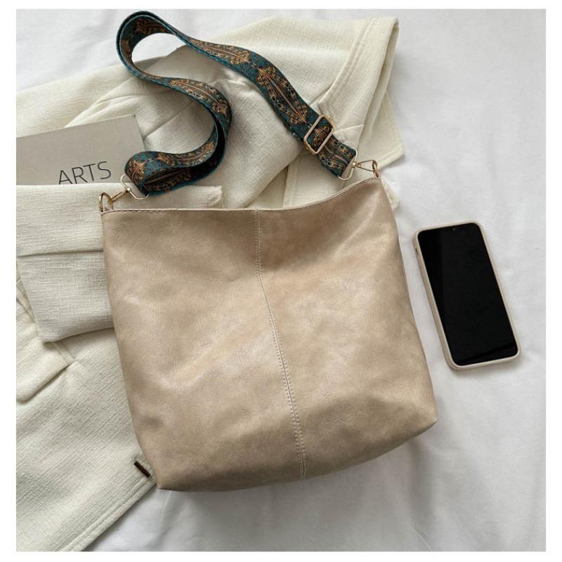 2025 Summer New Fashion Handheld Single Shoulder Crossbody Large Capacity Bucket Bag