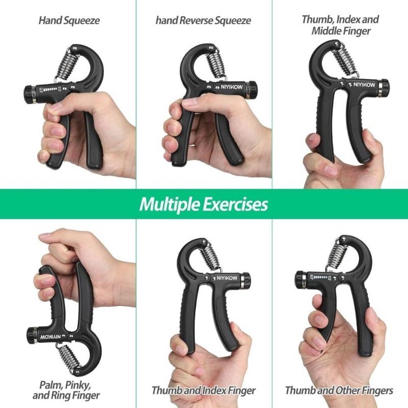 1pc Grip Strength Trainer, Hand Grip Strengthener, Adjustable Arm Strength Trainer for Exercise, Fitness and Grip Strengthening