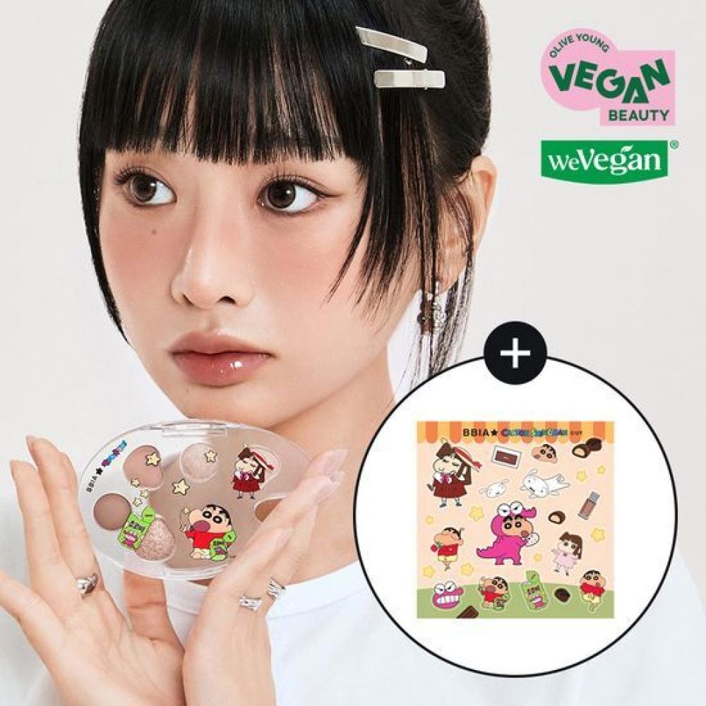 

Bbia [canggu Collaboration All Young Sun Launch] Новая палетка Pia Last Eye Palette Бесплатная наклейка Single item 01 Choco Village Canggu Edition