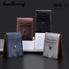 Baellerry Men's Fashion Carbon Fiber RFID Protection Wallet Multi-Function Billfold Magnetic Defense Coin Purse Card Holder