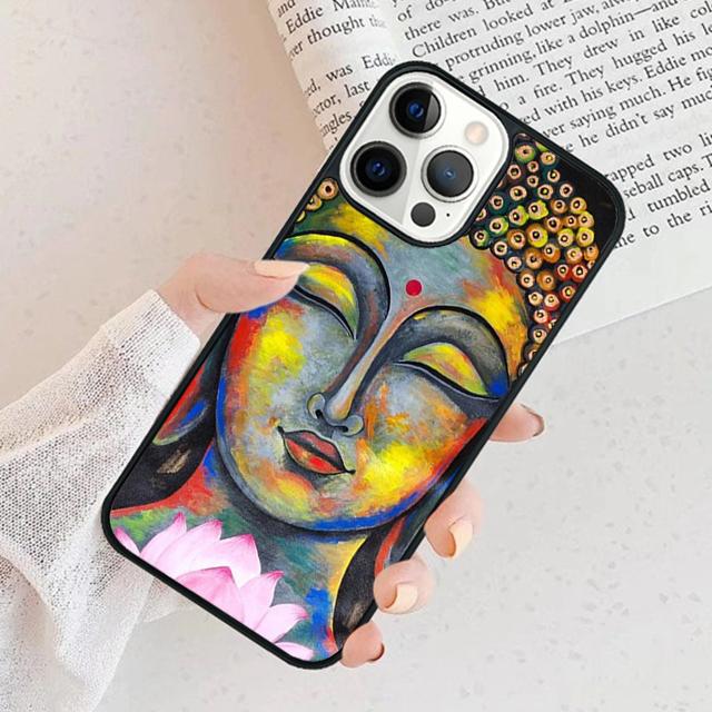 Buddha Phone Case For iPhone 17 Air 15 16 Cover 11 13 14 Pro Max 12 Plus Max Fundas