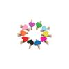 Romantic Handicrafts Papers Party Decoration DIY Clothespins Photo Clip Wood Clips Clothes Pegs