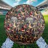 Custom Name Personalized Kpop Demon Hunter Print Size 5 Soccer Ball Training & Match Football, for Team, Kicking, Gift for Football Enthusiasts